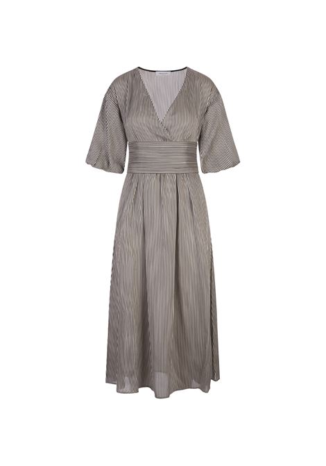 Abito Midi In Viscosa Riga Armatura FABIANA FILIPPI | ABDC02F123H5530000VRU